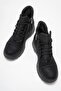Women's Lace-Up Boots Black Emerald - 5