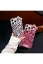 iPhone 15 Pink Leopard Printed Stone Bow Phone Case - 2