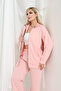 Women's Plus Size Zippered Long Sleeve Comfortable Casual Mock Neck Tracksuit Set - 5