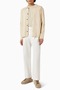 Organic Cotton Blend Relaxed Fit Cardigan, Modern Men's Minimalist Style - 2