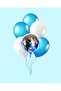 Frozen Elsa Round Foil Balloon Set - Foil Balloon Birthday Party Set
