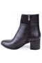 Dza07-928910 Black Classic Heeled Women's Boots - 3