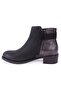 Dza07-6822164 Black Daily Heeled Women's Boots - 3