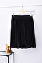 Black Elastic Pleated Underwear