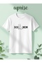 Dog Mom Printed Cotton Oversize Tshirt