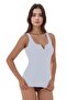 Women's Cotton Lycra Wide Strap Combed Cotton Camisole 4-Piece Undershirt Q6K4K7T4Ka - 5