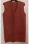 Luxury Zigzag Pocket Sleeveless Knitwear Knitted Vest - 3