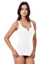 Women's Cotton Lycra Wide Strap Combed Cotton Camisole 4-Piece Undershirt Q6K4K7T4Ka - 3