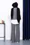 Smoked Shirt Three-Piece Knitwear Set - 4