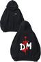 Depeche Mode 1 Design Back Printed Black Hooded Sweatshirt