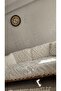 Lusso Gold Sofa Cover Ecru 180*250 (2 - Pieces of Cushion as a Gift) - 5