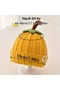 (8-24 Months) Pumpkin Themed Winter Knitted Hat Girl/Boy Child Beanie - 5