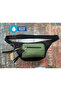 Solid Color Waterproof Canvas Waist Bag Daily Travel Use