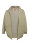 Plus Size Cotton Seasonal Coat with Ribbing (Extra Wide Fit) - 2
