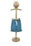 Buttoned White Shirt and Blue Shorts 2-Piece Muslin Baby Boy Set - 4