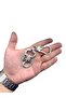 Large Silver Scorpion Keychain - 2