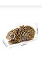 Tiger Clutch Bag Gold - 4