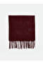 Azestrend New Season Plain Tasseled Women's Scarf - 4