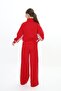 Girl's 100% Cotton Oversize Bottom & Top Long Sleeve Tracksuit Set-183 - 7