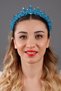 Clara Elegant Crystal Rhinestone Bridal Crown Wedding Henna Engagement Marriage Evening Dress Princess Hair Accessory - 4
