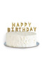 Happy Birthday Set Mum - Metallic Gold Color - 2