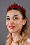 Margo Crystal Stone Bridal Crown Princess Crown Wedding and Henna Hair Accessory Wedding Crown - 3