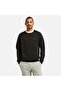 Exeter River Brushed Back Crew Sweatshirt Men's Black Sweatshirt