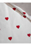 Create Your Style from Uzg Store |   Heart Printed Double Duvet Cover Set - 5