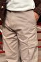 Baggy-Oversize Fit, Cargo Pocket, Gabardine Trousers 23Inp274 - 6