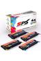 SPS Compatible Toner Cartridges for Samsung | CLT-409S | 4x Multicolor | Yield upto 1,500 Pages