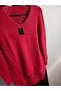 Openwork Patterned 100% Acrylic Knitwear Sweater - 3