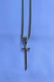 Sword Handcrafted Stainless Steel Chain Men's Necklace - 4