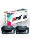 SPS Compatible Toner Cartridges for HP | CE255A 55A | 2x Black | 6,000 Pages