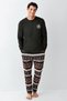 Teddy Bear Themed Family Pajama Set Combination, Women'S, Men'S, and Children's Pajamas Sold Separately - 7