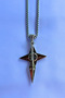 Naruto Star Spear Handcrafted Stainless Steel Chain Men's Necklace - 8