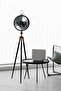 Premium Vintage Tripod Foot Clock Adjustable Wooden Stand Antique Style Decorative Standing Clock