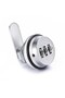 Stainless Zinc Alloy Keyless Combination Furniture Cabinet Drawer Lock