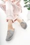 Women's House Slippers Plush Washable Wool-Lined Fur-Trimmed Slippers Guest Trousseau Bundle Bridal Slippers - 2