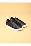 Vektro High Sole Stylish and Comfortable Daily Women's Thick Sole Black Sneaker - 5