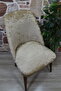 Battal Large Oval Chair Cover Velvet