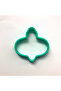 Christmas Tree Ornament Cookie Mold and Stamp Set - Geometric Patterned - 4