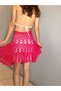 Hand Knitted Lace Skirt Bustier Set Standard - 3