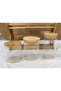 Glass Spice Set with Bamboo Lid and Stand – Set of 7