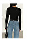 O-Neck Long Sleeve Women's Bodysuit - 2