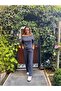 Sports Suit Off-Shoulder Anthracite and Black Color