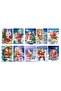 10 Christmas Postcards - 10 Different Patterns - New Year Greeting Cards - 2