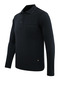 Men's Polo Neck Navy Blue Sweater Knitwear with Pockets Steel Knit Classic Fit - 5200F - 2