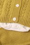 Pistachio Green 3-Piece Knitwear Bodysuit Baby Set - 5