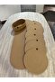 Jute, Wicker Color American Service, 6Supla 1 Runner, 1 Bread Basket, Plate Mat, Supla Set - 3
