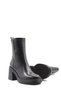 Black Genuine Leather Zippered Thermo Sole Quality Heeled Women's Boots Tg09217192610651113 - 2